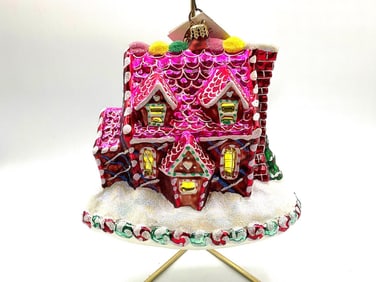Christopher Radko Sugar Chateau Ornament