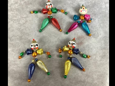Christopher Radko Wiggle Man Ornaments