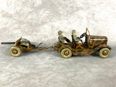 Tippco WW2 Kublewagen & Anti-Tank Gun