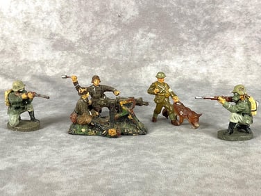 1930's Hausser Elastolin Soldiers