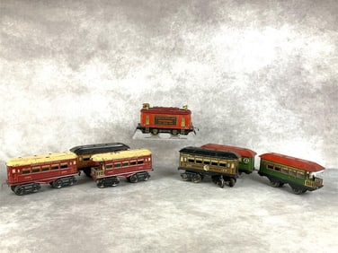 American Flyer Tin Train Cars
