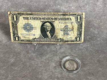 Horse Blanket & Capped Bust Half Dollar