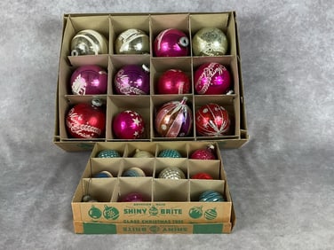 Shiny Brite Ornaments
