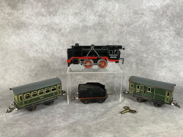 Distler Steam Engine & Cars