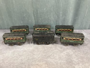 American Flyer Box Cab & Coaches