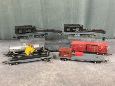 1950's American Flyer Train Cars