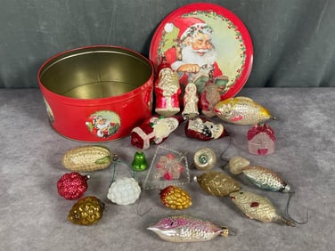 Mercury Glass Ornaments & More