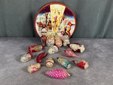 Mercury Glass Christmas Ornaments