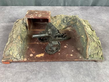 Elastolin Bunker & Germany Cannon