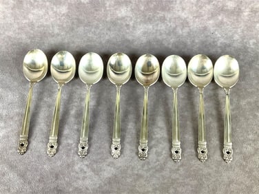 International Sterling Royal Danish Silver Sugar Spoons