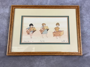 P. Buckley Moss Framed Print