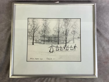 P. Buckley Moss Framed Print