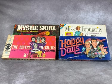 1960's & 1970's Board Games