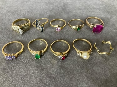 10k Gold Rings