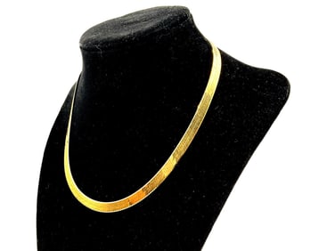 14k Gold Snake Chain Necklace