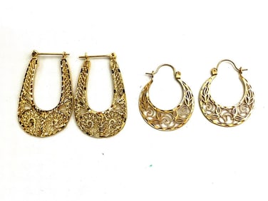 14k Gold Earrings