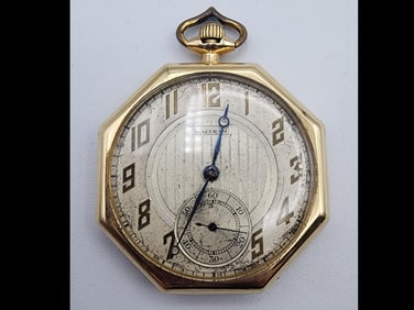 Waltham 14k Gold Pocket Watch