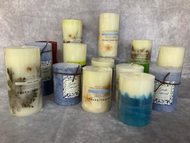 Scented Pillar Candles