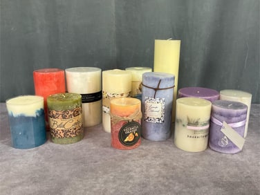 Scented Pillar Candles