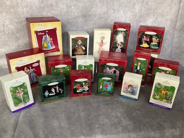 Disney, Barbie and Lucille Ball Hallmark Collectible Ornaments