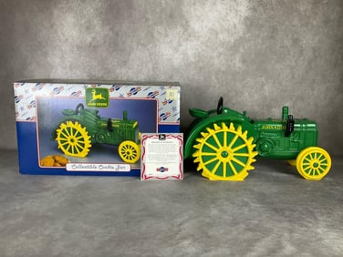 John Deere Tractor Cookie Jar