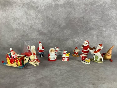 German & Japan Miniature Santas