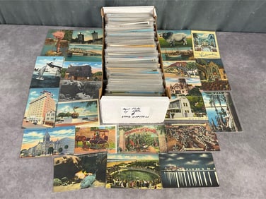 Lot of Approximately 700 Postcards
