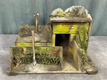 1930's Elastolin Bunker