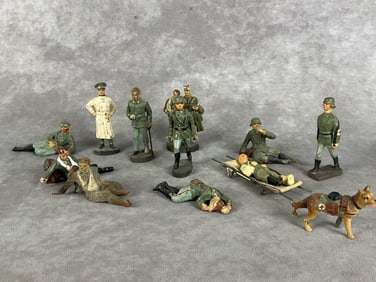 Elastolin German Medical Soldiers