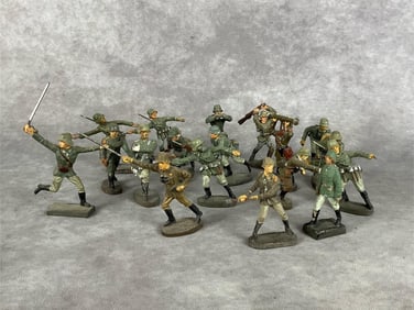 German Fighting Soldiers