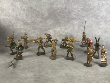 Rare and Intricate Elastolin Soldiers