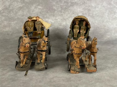 Composite Horses & Wagons