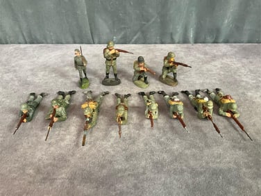 Elastolin German Soldiers