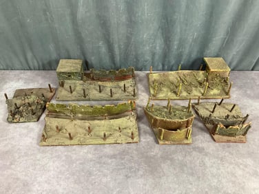 Elastolin Trench & Bunker Sections