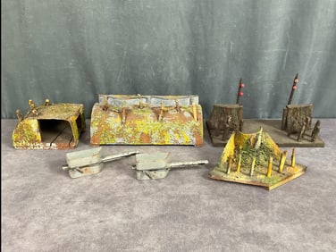 1930's Trench and Bunker Sections