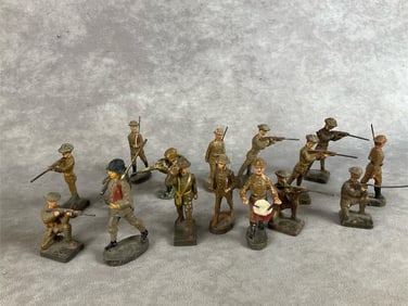 Elastolin and Lineol Soldiers