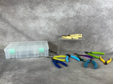 Jeweler's Pliers & Case