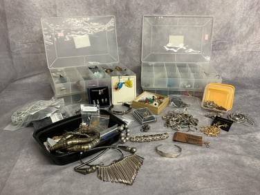 Extra Large Lot of Costume and Fashion Jewelry