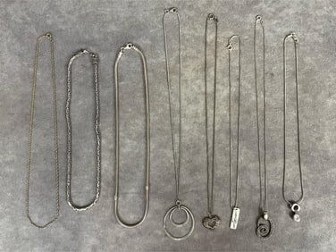 Sterling Silver Necklaces