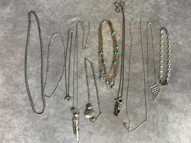 Sterling Silver Necklaces