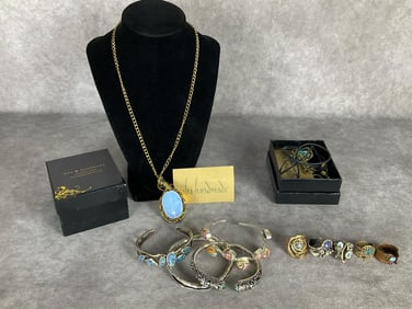 Artisan Rings, Silver Cuff Bracelets