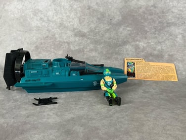 G.I. Joe Water Moccasin Air Boat & Figure