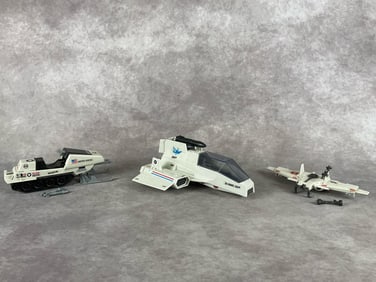 G.I. Joe Submarine, Snowmobile & Cobra Claw