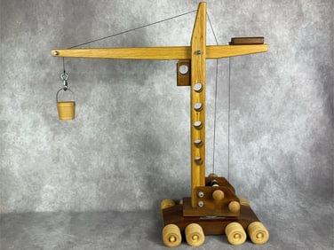 Floyd VA Toy Wooden Crane