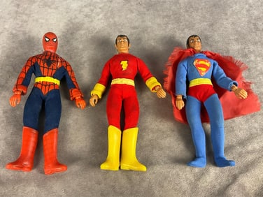 Mego Super Hero Action Figures