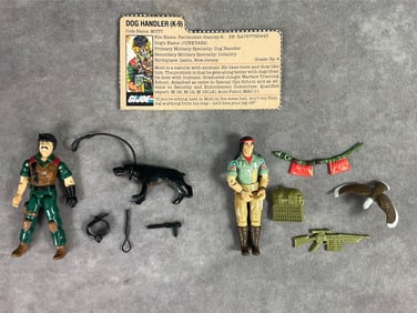 1984 Dog Handler & 1984 Spirit Tracker