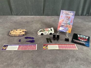 1982 Wheeljack & 1985 Blitzwing