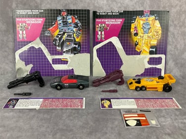 1985 Wildrider & Drag Strip Stunticons Transformers