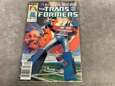 1983 The Transformers Comic Number One