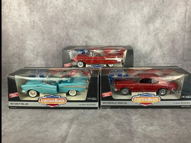 American Muscle Die Cast Cars